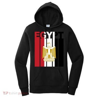 Egyptian Pride Flag National Emblem  Women's Hoodie