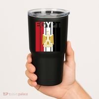 Egyptian Pride Flag National Emblem  Tumbler thumb 2