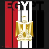 Egyptian Pride Flag National Emblem  Ornament thumb 1