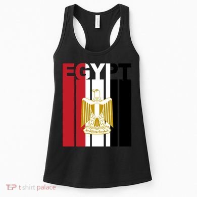 Egyptian Pride Flag National Emblem  Women's Tank Top