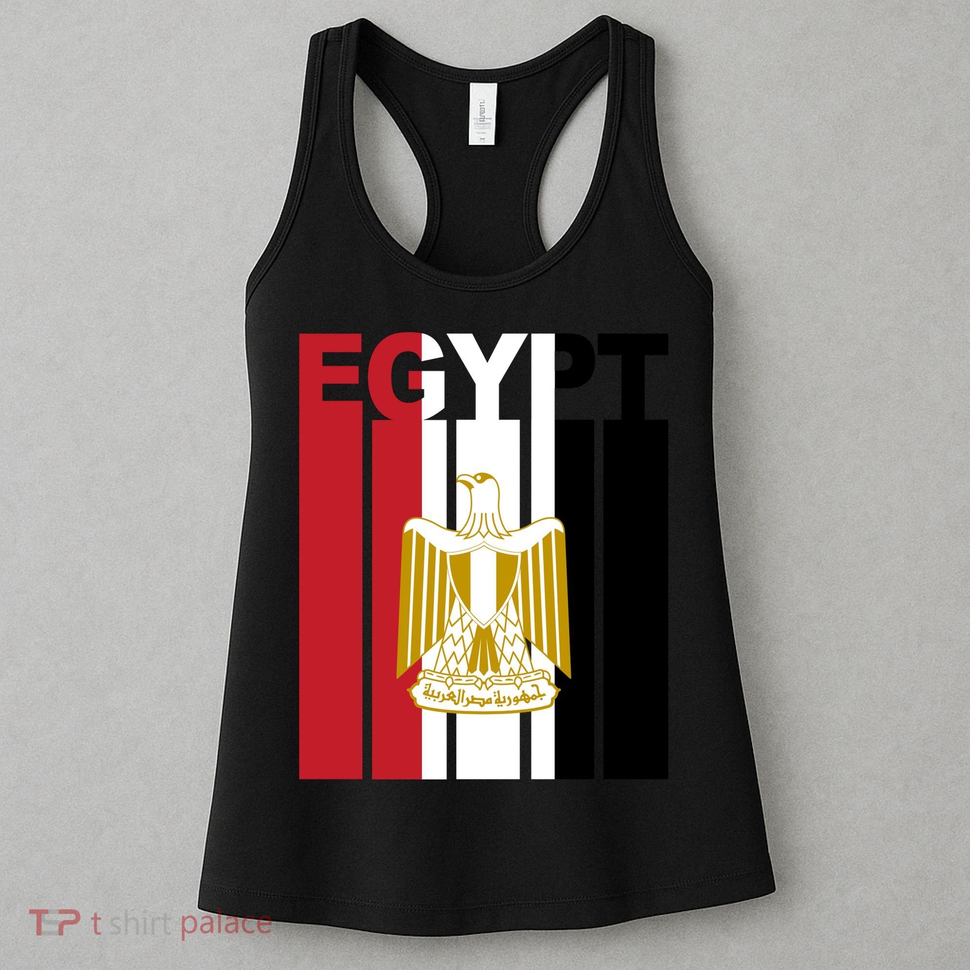 Egyptian Pride Flag National Emblem  Women's Tank Top