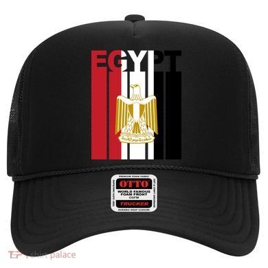 Egyptian Pride Flag National Emblem  Hat
