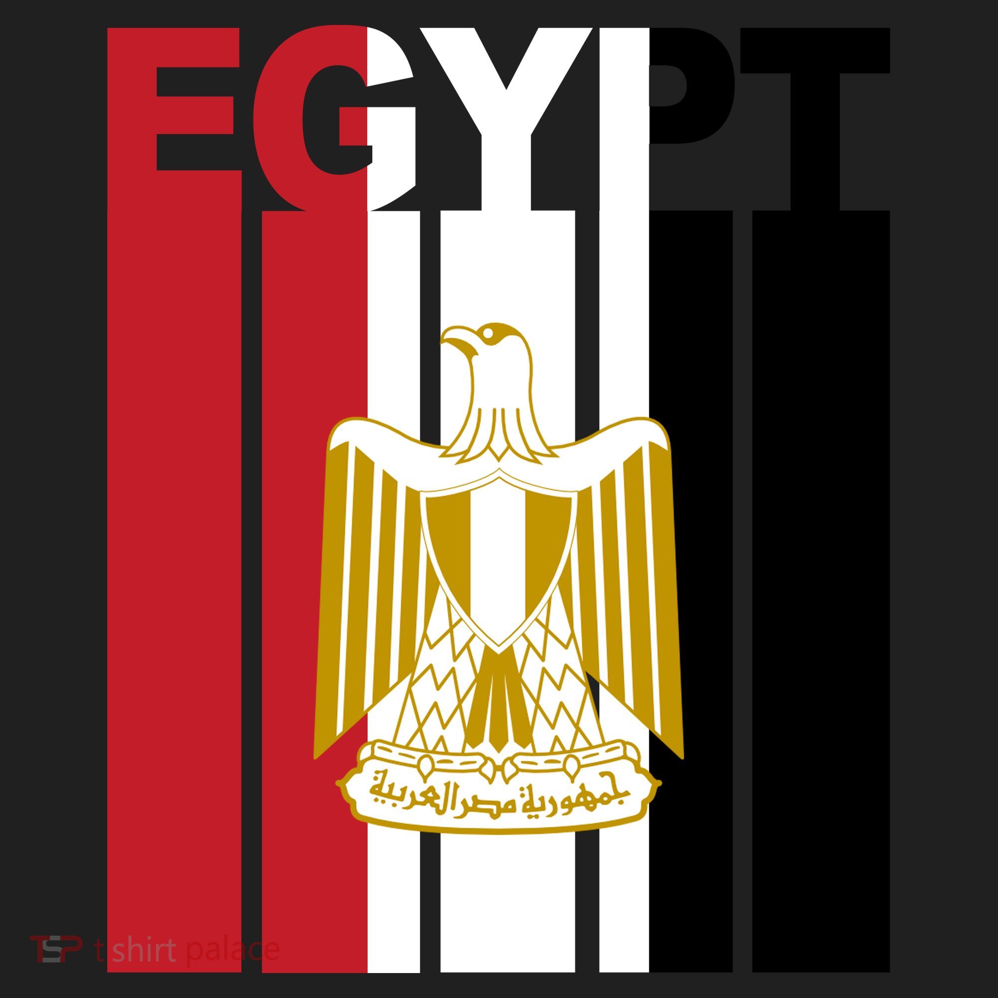 Egyptian Pride Flag National Emblem  Golf Towel