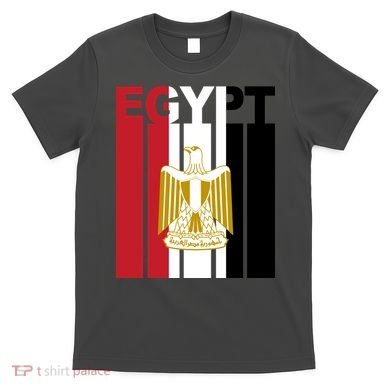 Egyptian Pride Flag National Emblem  T-Shirt