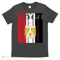 Egyptian Pride Flag National Emblem  T-Shirt thumb 0