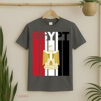 Egyptian Pride Flag National Emblem  T-Shirt thumb 2