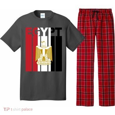 Egyptian Pride Flag National Emblem  Pajama Set