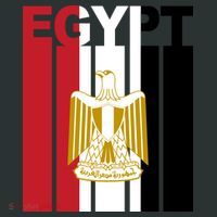 Egyptian Pride Flag National Emblem  Mousepad thumb 1