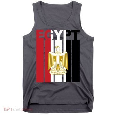 Egyptian Pride Flag National Emblem  Tank Top