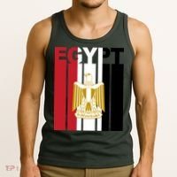 Egyptian Pride Flag National Emblem  Tank Top thumb 3