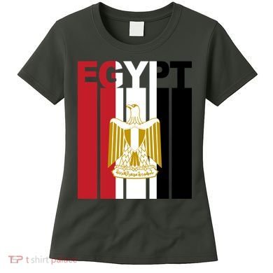 Egyptian Pride Flag National Emblem  Women's T-Shirt