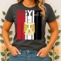 Egyptian Pride Flag National Emblem  Women's T-Shirt thumb 2