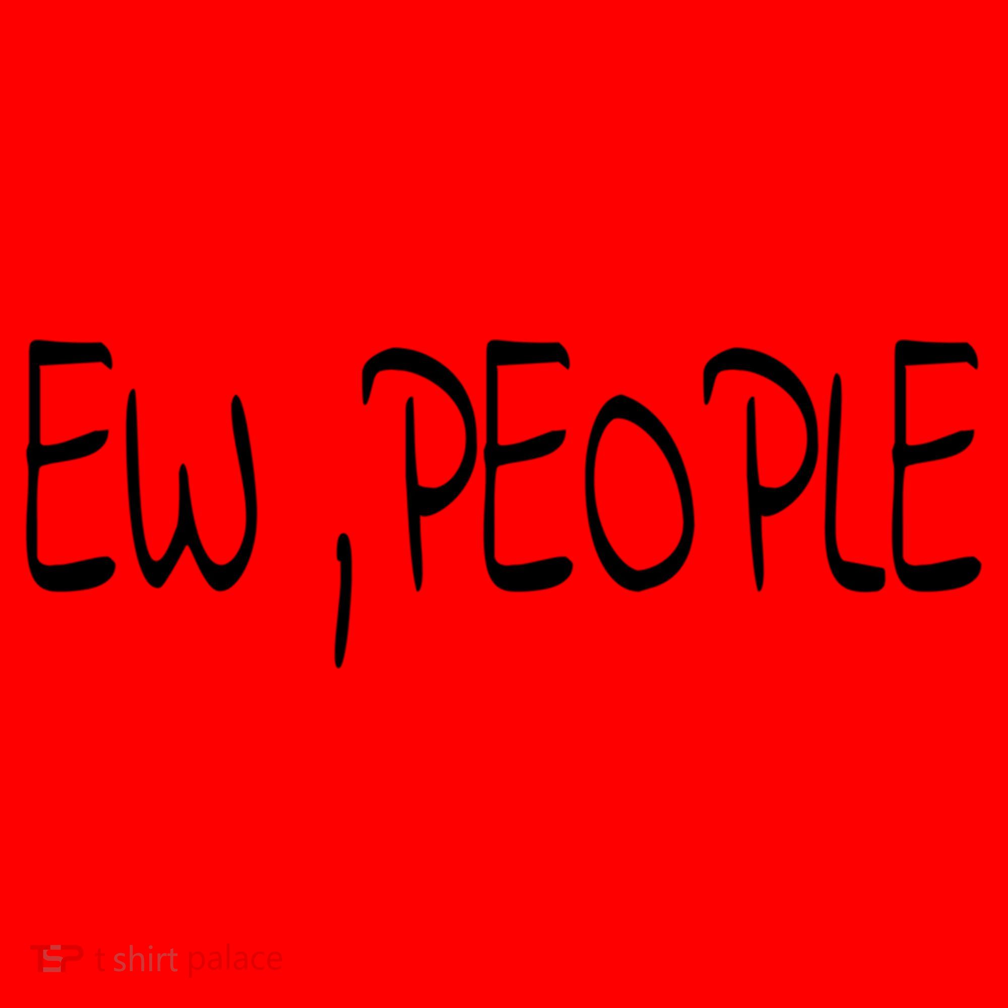 Ew People Funny Gift Santa Hat