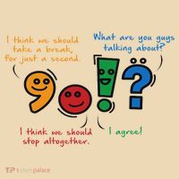 English Punctuation Funny Tote Bag thumb 4