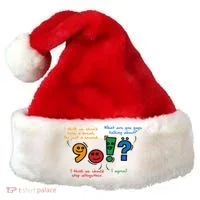 English Punctuation Funny Santa Hat thumb 0