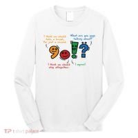 English Punctuation Funny Long Sleeve Shirt thumb 0