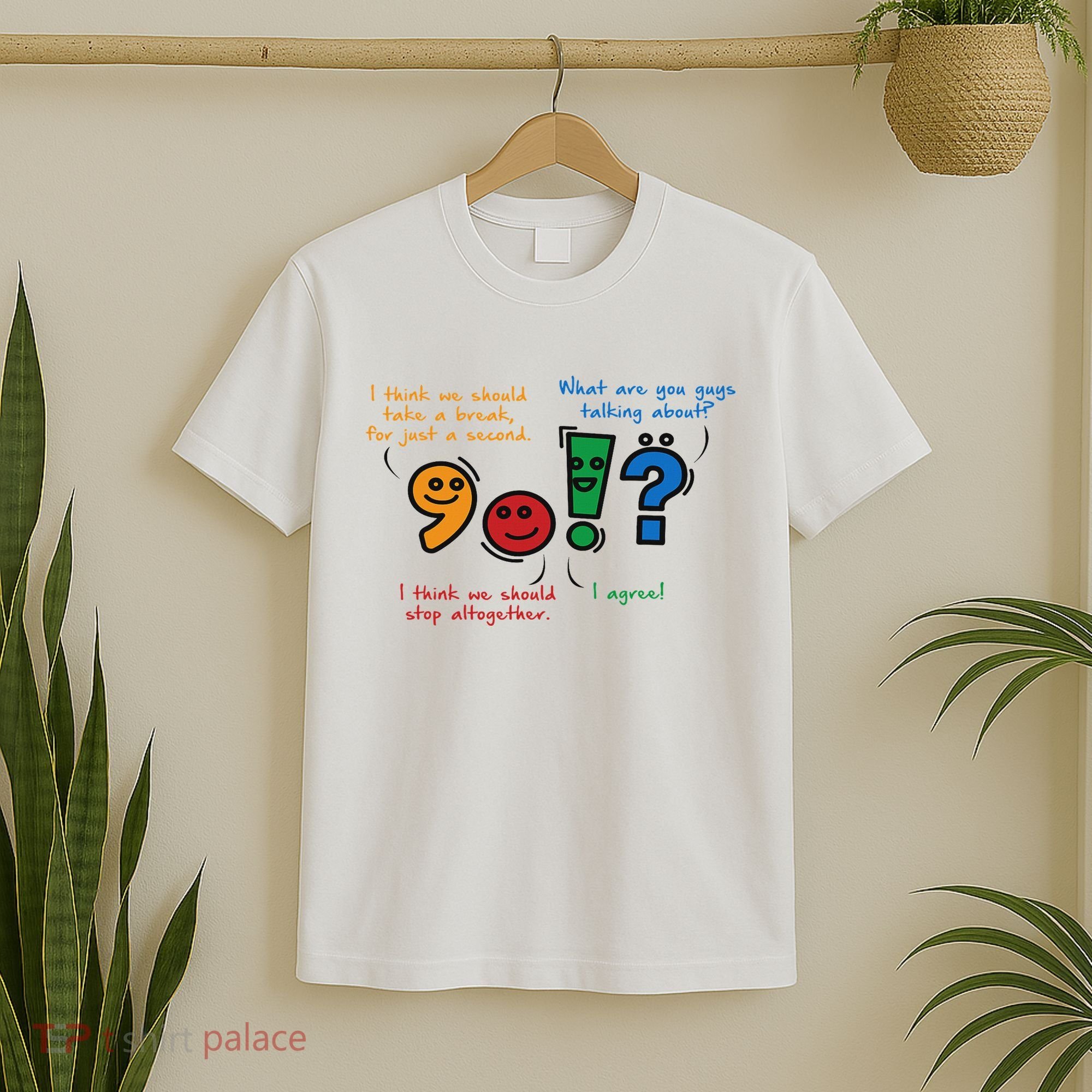 English Punctuation Funny T-Shirt