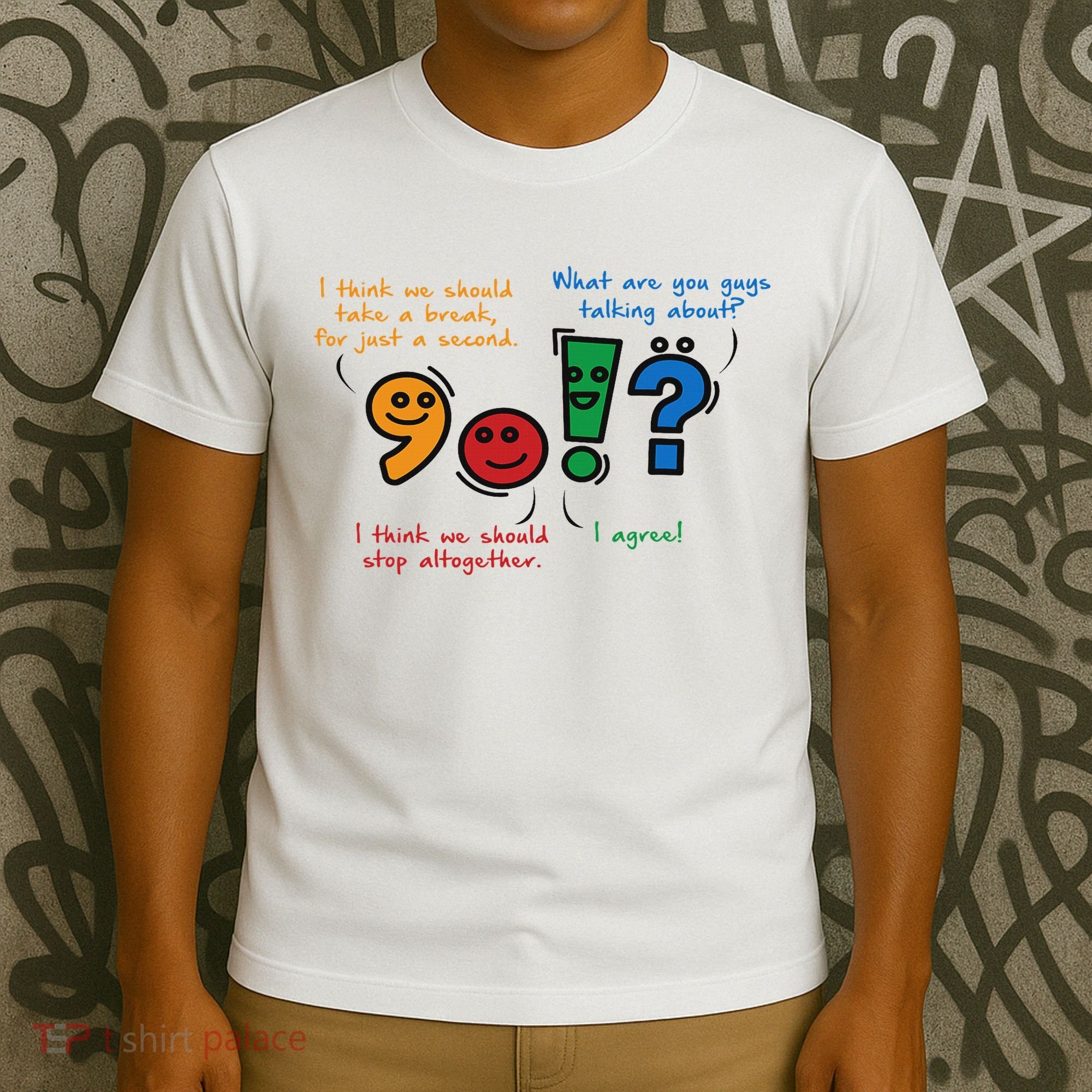 English Punctuation Funny T-Shirt