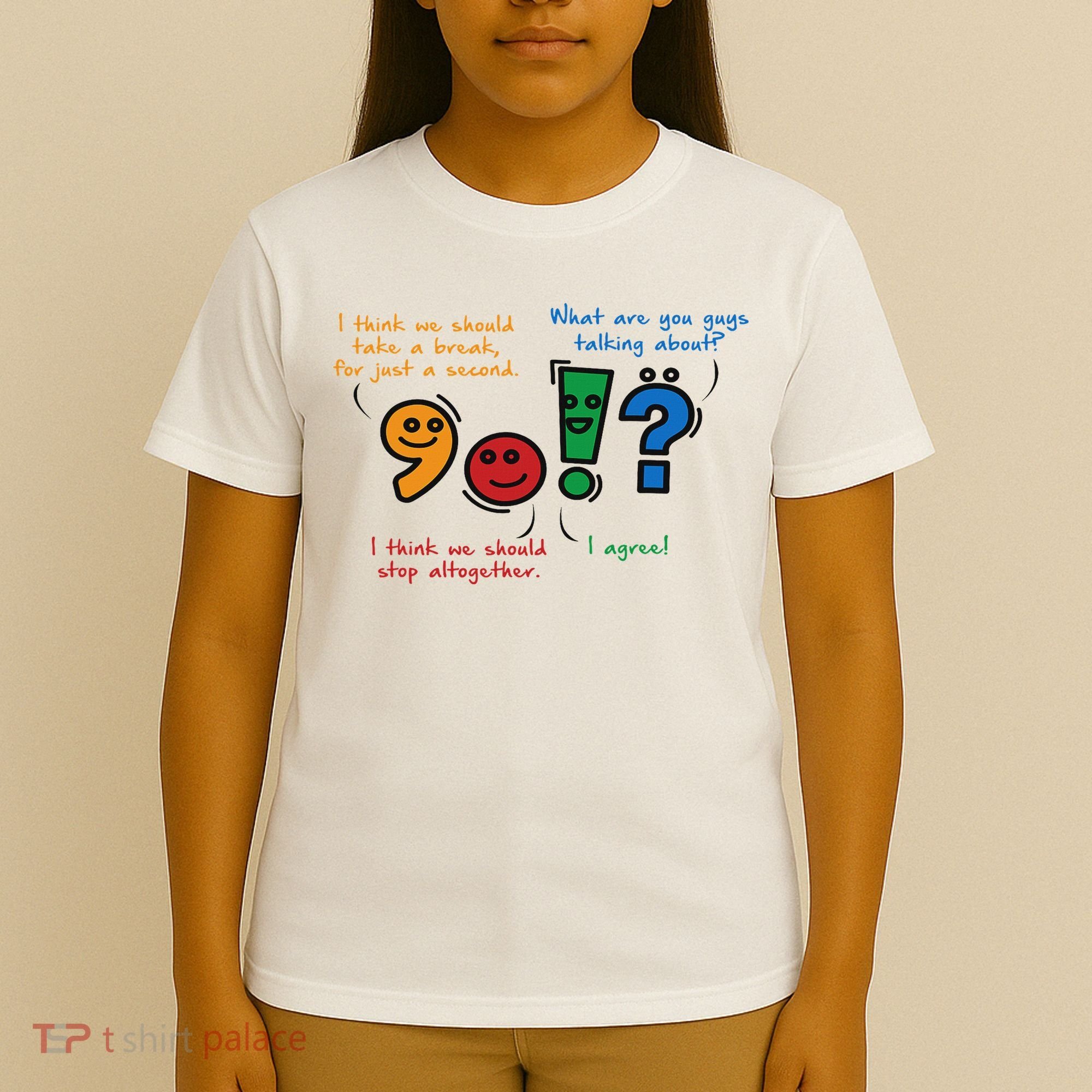 English Punctuation Funny T-Shirt
