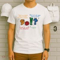 English Punctuation Funny T-Shirt thumb 6