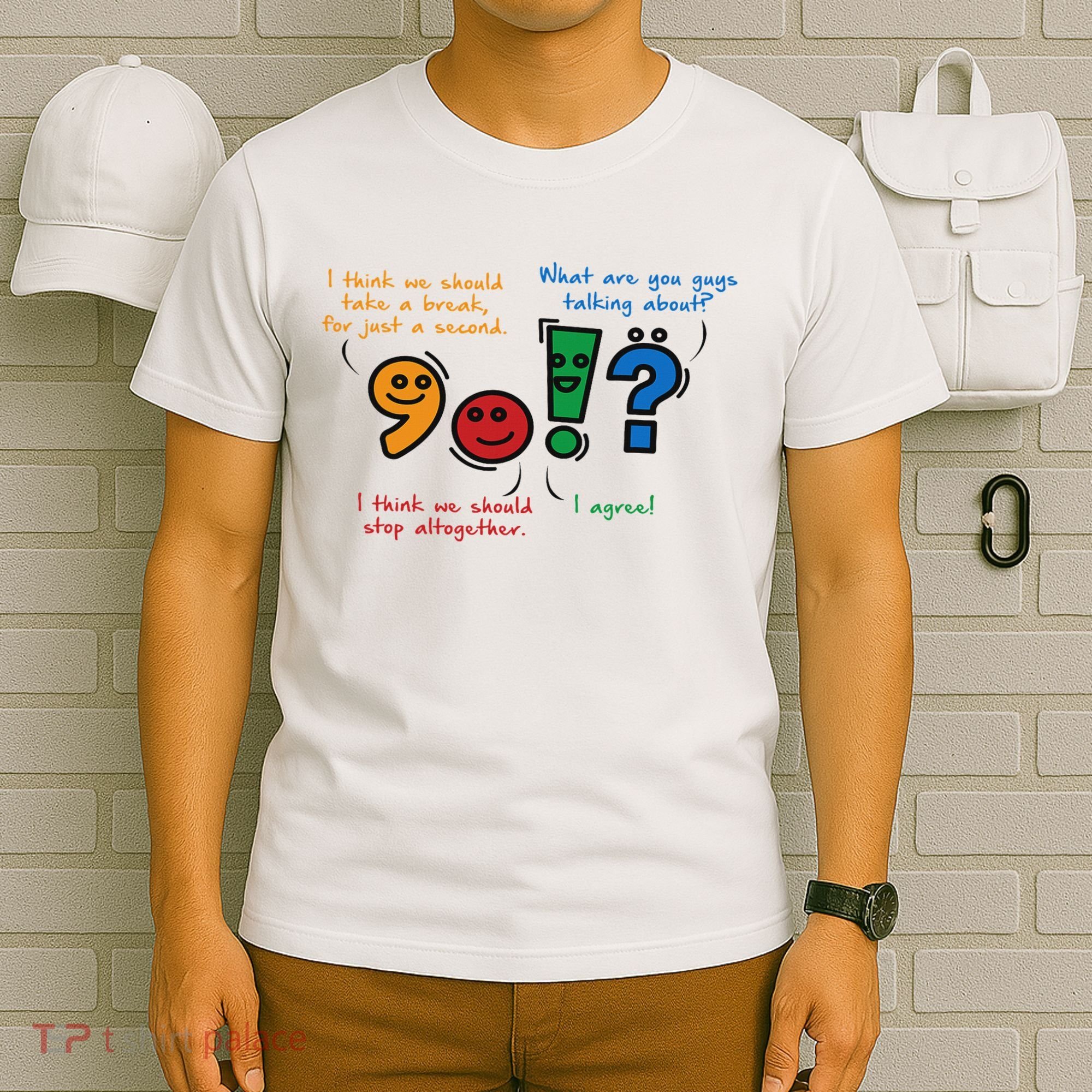 English Punctuation Funny T-Shirt