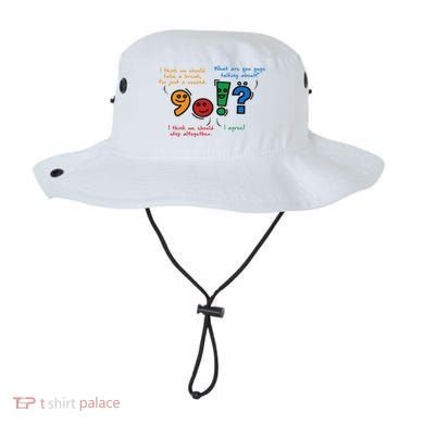 English Punctuation Funny Bucket Hat