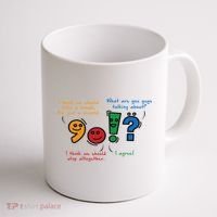 English Punctuation Funny Coffee Mug thumb 1