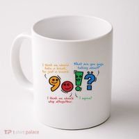 English Punctuation Funny Coffee Mug thumb 0