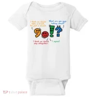 English Punctuation Funny Baby Bodysuit thumb 0