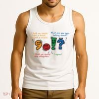 English Punctuation Funny Tank Top thumb 3