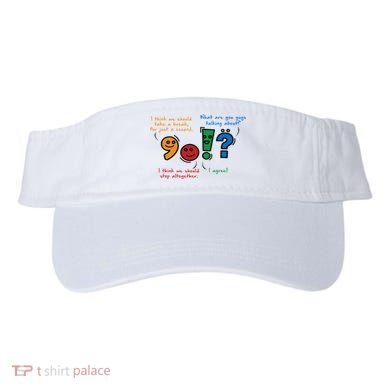 English Punctuation Funny Visor