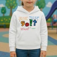 English Punctuation Funny Kids Hoodie thumb 3