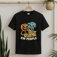 Ew People Funny Halloween Monsters T-Shirt thumb 2