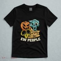 Ew People Funny Halloween Monsters T-Shirt thumb 5