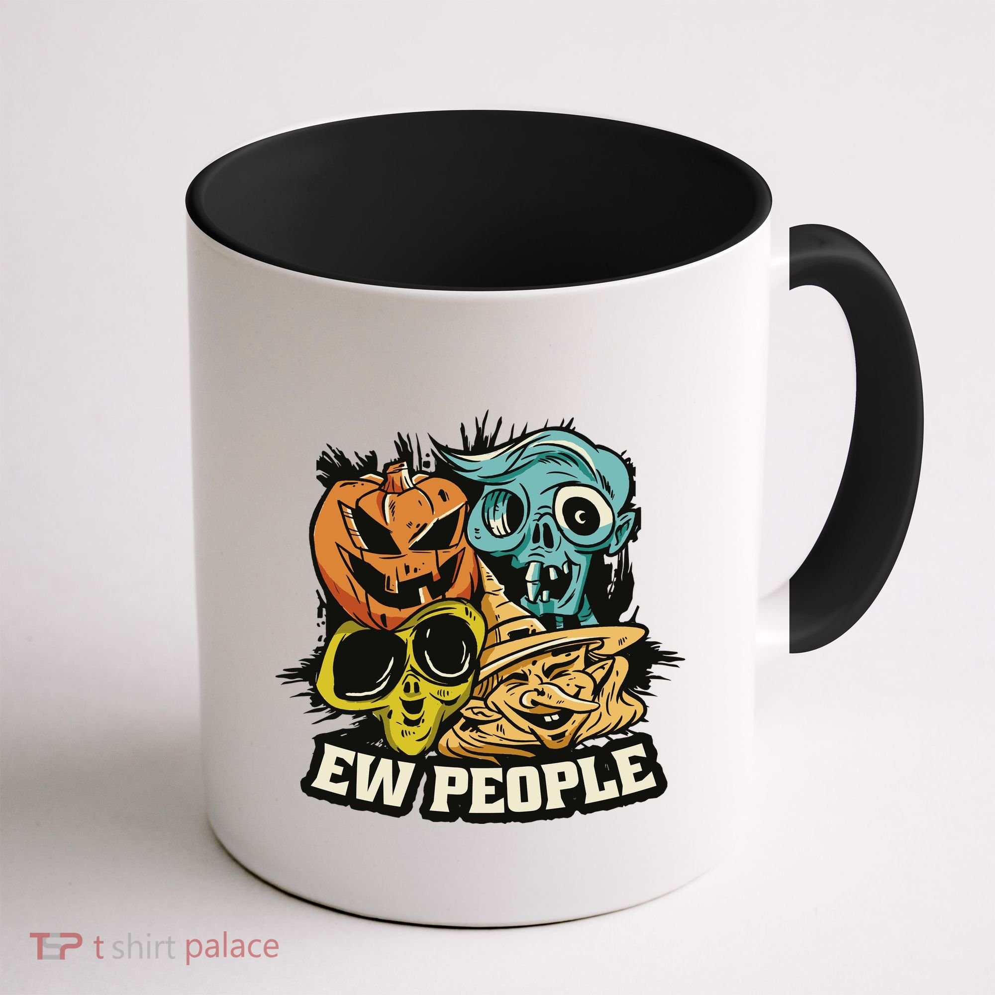 Ew People Funny Halloween Monsters Coffee Mug
