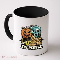 Ew People Funny Halloween Monsters Coffee Mug thumb 0