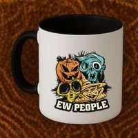 Ew People Funny Halloween Monsters Coffee Mug thumb 2