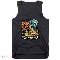 Ew People Funny Halloween Monsters Tank Top thumb 0