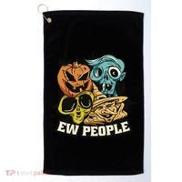 Ew People Funny Halloween Monsters Golf Towel thumb 0