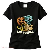 Ew People Funny Halloween Monsters Women's T-Shirt thumb 0