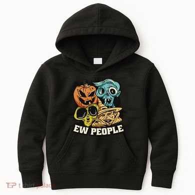 Ew People Funny Halloween Monsters Kids Hoodie
