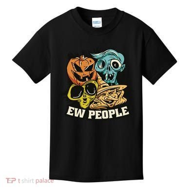 Ew People Funny Halloween Monsters Kids T-Shirt