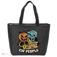 Ew People Funny Halloween Monsters Tote Bag thumb 0