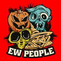 Ew People Funny Halloween Monsters Santa Hat thumb 1