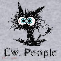 Ew People Funny Cat Women's Sweatshirt thumb 2