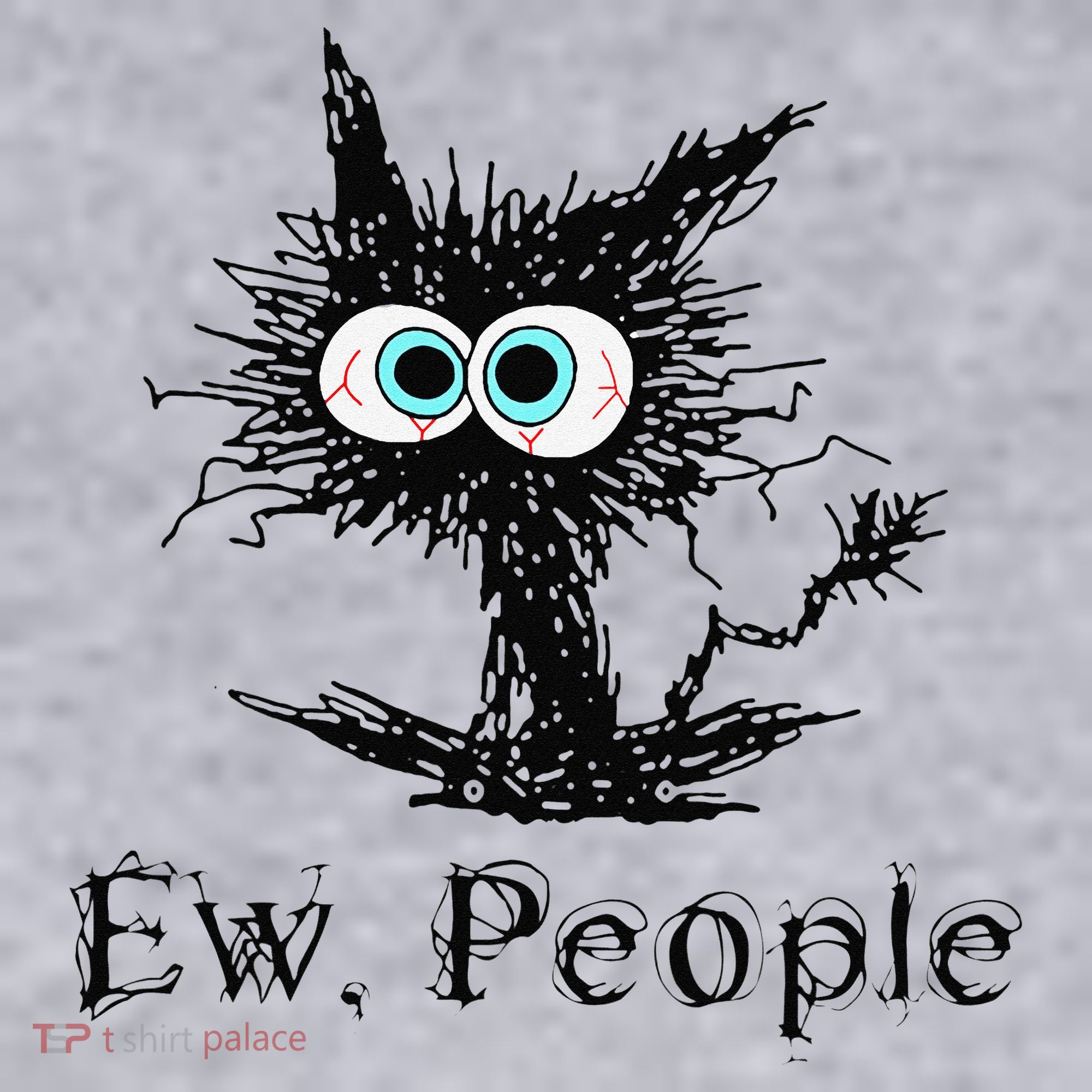 Ew People Funny Cat Women's Sweatshirt