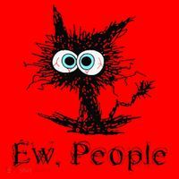 Ew People Funny Cat Santa Hat thumb 1