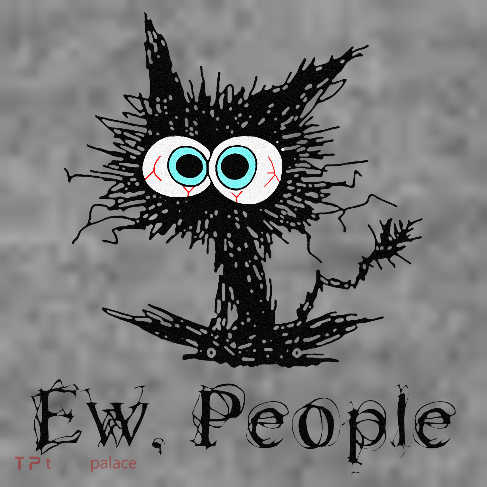 Ew People Funny Cat Toddler Hoodie