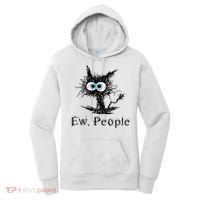 Ew People Funny Cat Women's Hoodie thumb 0