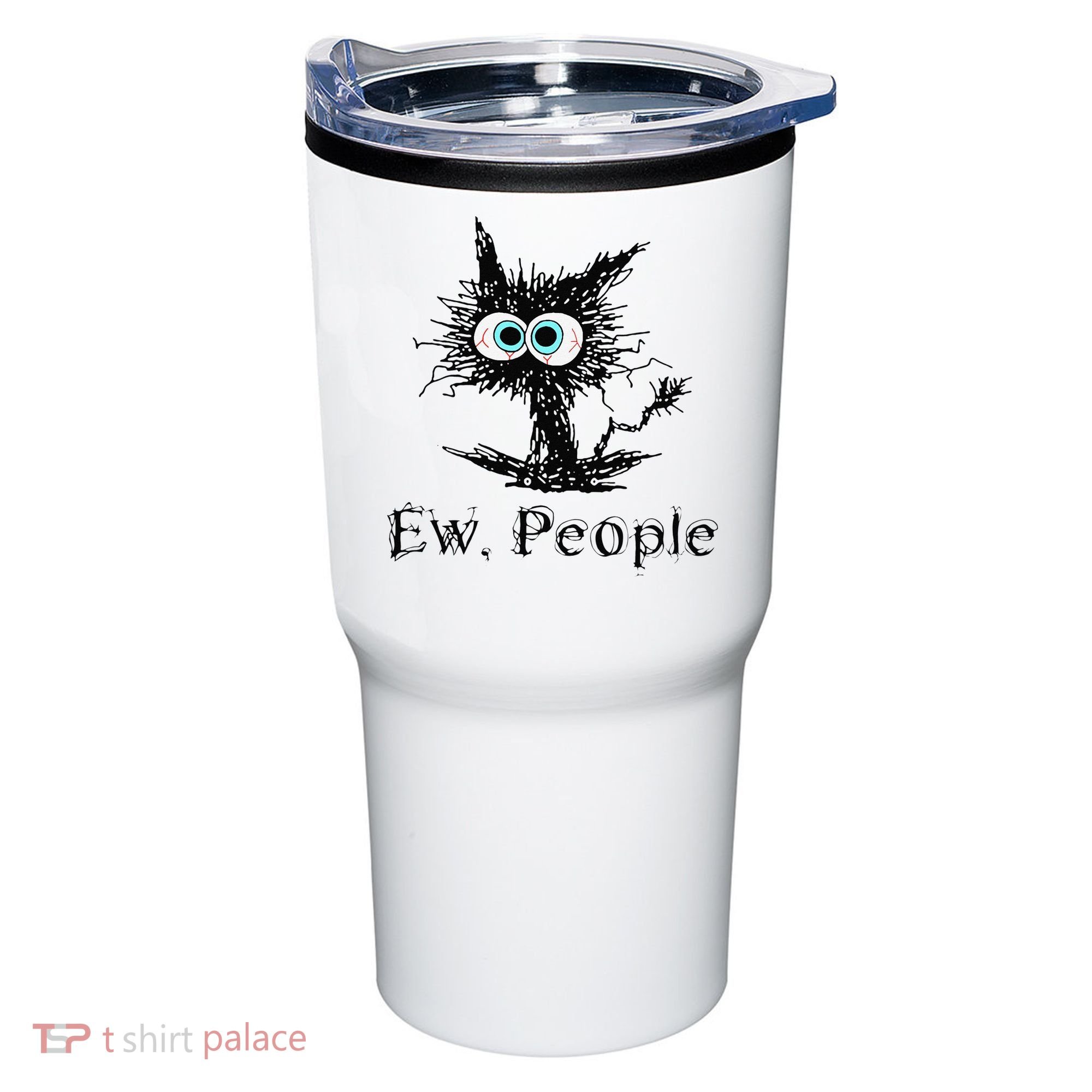 Ew People Funny Cat Tumbler
